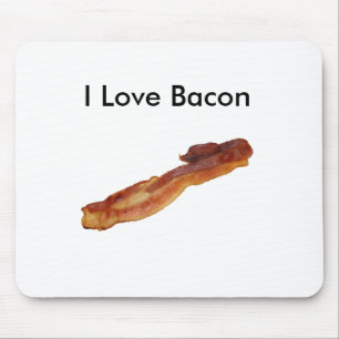 I Liebe-Speck Mousepad
