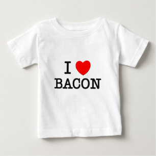 I Liebe SPECK (Nahrung) Baby T-shirt