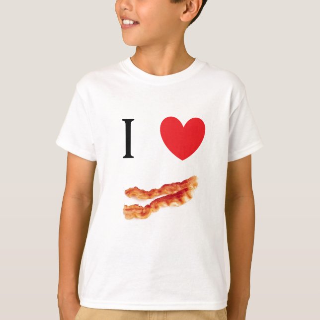 I Liebe-Speck! T-Shirt (Vorderseite)