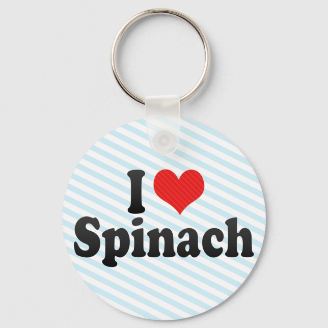 I Liebe Spinach Schlüsselanhänger (Vorderseite)