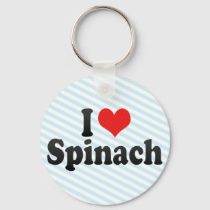I Liebe-Spinat Schlüsselanhänger