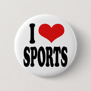 I Liebe-Sport Button