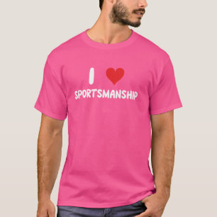 I Liebe Sportsmanship - Trainer Coachte Baseball S T-Shirt