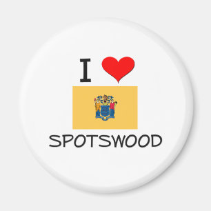 I Liebe Spotswood New-Jersey Magnet
