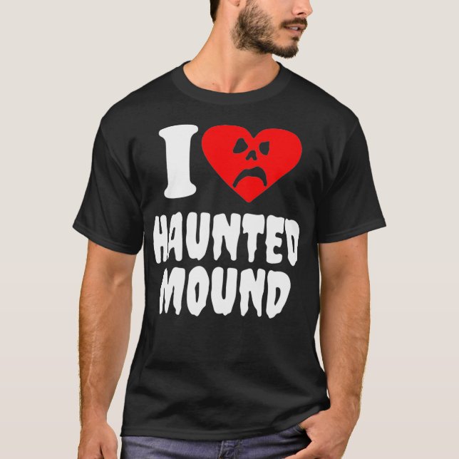I Liebe Spuk Mond1  T-Shirt (Vorderseite)