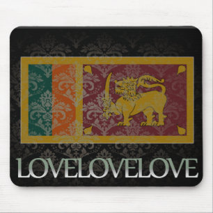I Liebe Sri Lanka cool Mousepad