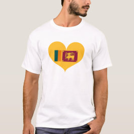 I Liebe Sri Lanka Flag T-Shirt