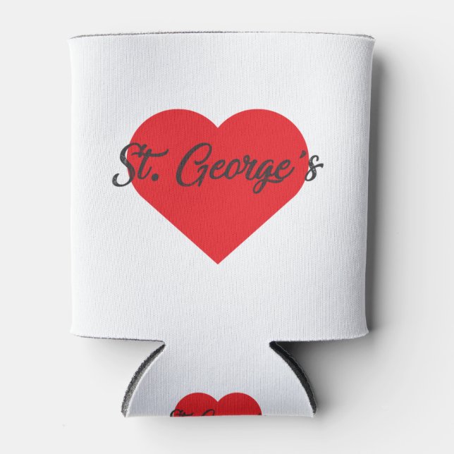 I Liebe St. George's - Grenada Dosenkühler (Vorderseite)