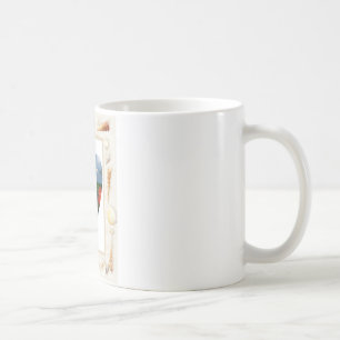 I Liebe St. Maarten Muscheln Herz -.Celeste Sheffe Tasse
