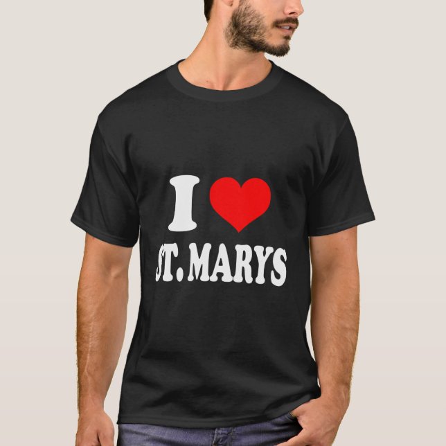 I Liebe St Marys T-Shirt (Vorderseite)