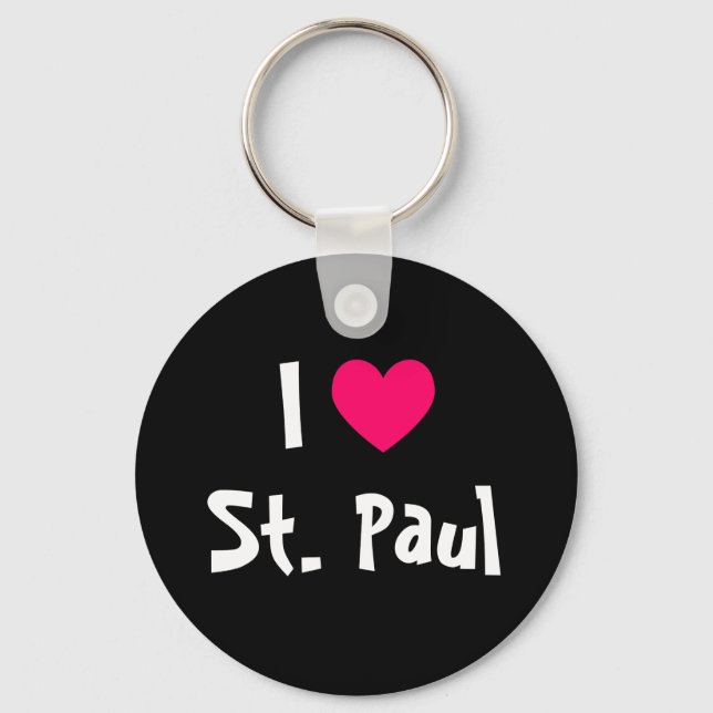 I Liebe St. Paul Schlüsselanhänger (Vorderseite)