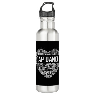 I Liebe Stach Dance Dog Lover Dancer Geschenke für Edelstahlflasche