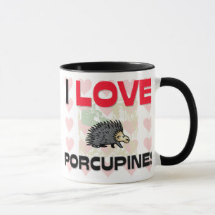 I Liebe-Stachelschweine Tasse