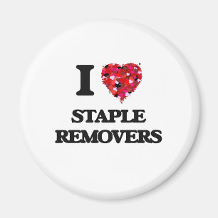 I Liebe Staple Remover Magnet