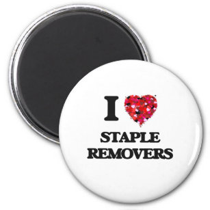 I Liebe Staple Remover Magnet