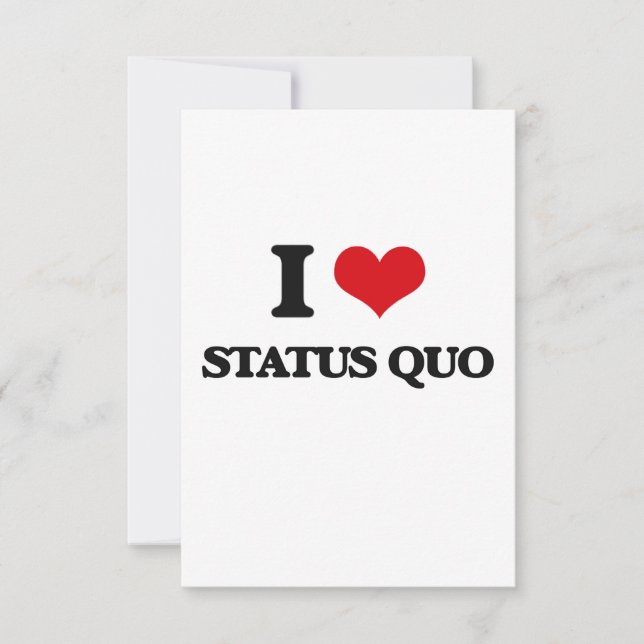 I Liebe Status Quo (Vorderseite)