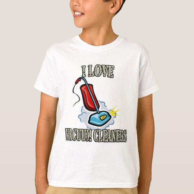 I Liebe Staubsauger T - Shirt (Vorderseite)