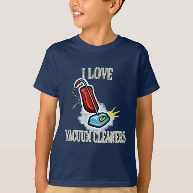 I Liebe Staubsauger T - Shirt (Vorderseite)