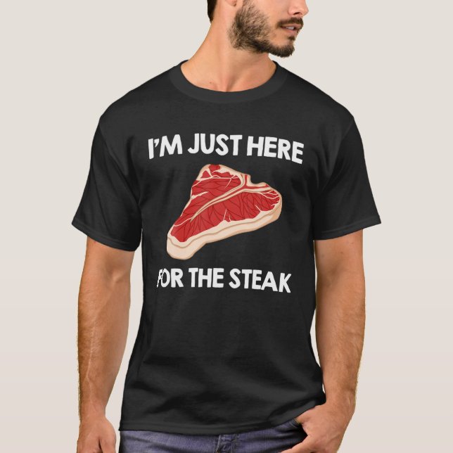 I Liebe Steak Gift Ribeye House T-Shirt (Vorderseite)
