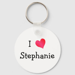 I Liebe Stephanie Schlüsselanhänger