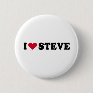 I LIEBE STEVE BUTTON