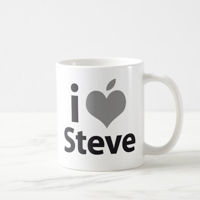 I Liebe Steve Tasse (Rechts)