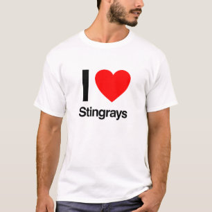 i Liebe Stingrochen T-Shirt