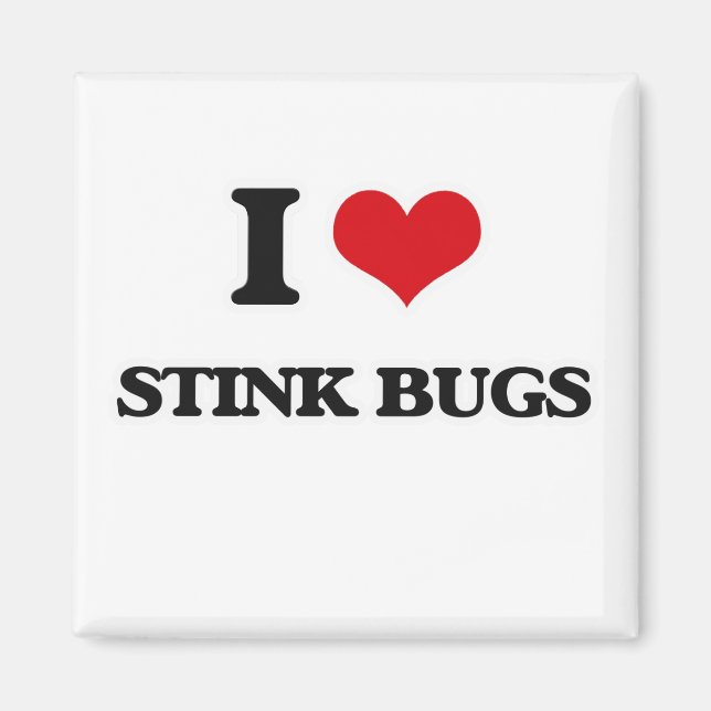I Liebe Stink Bugs Magnet (Vorne)