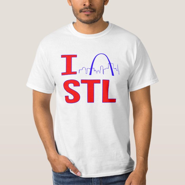 I Liebe STL T-Shirt (Vorderseite)
