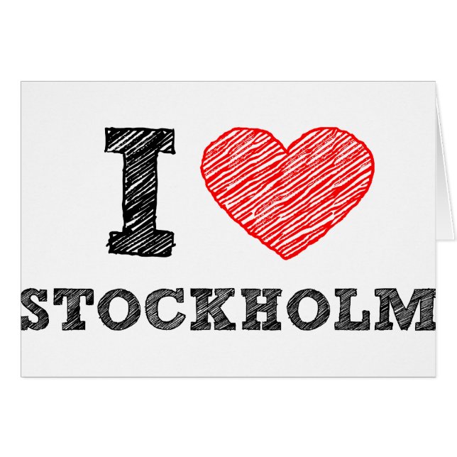 I Liebe Stockholm (Vorderseite (Horizontal))