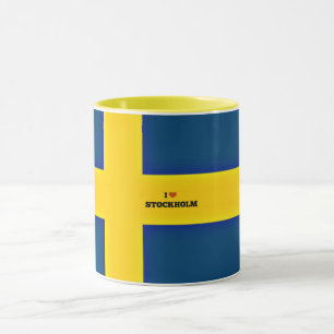 I Liebe Stockholm Tasse