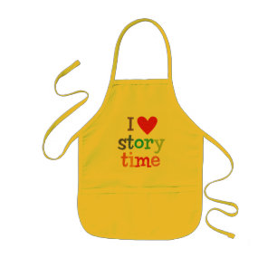 I Liebe Storytime T - Shirts u. Geschenke Kinderschürze