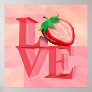 I LIEBE STRAWBERRY   Poster