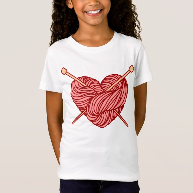 I Liebe-Stricken T-Shirt (Vorderseite)