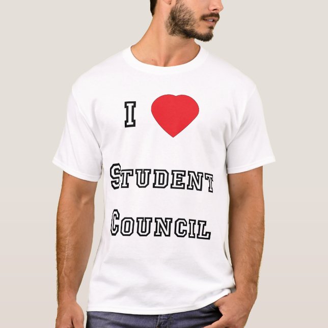 I Liebe-Studenten-Rats-T - Shirt (Vorderseite)