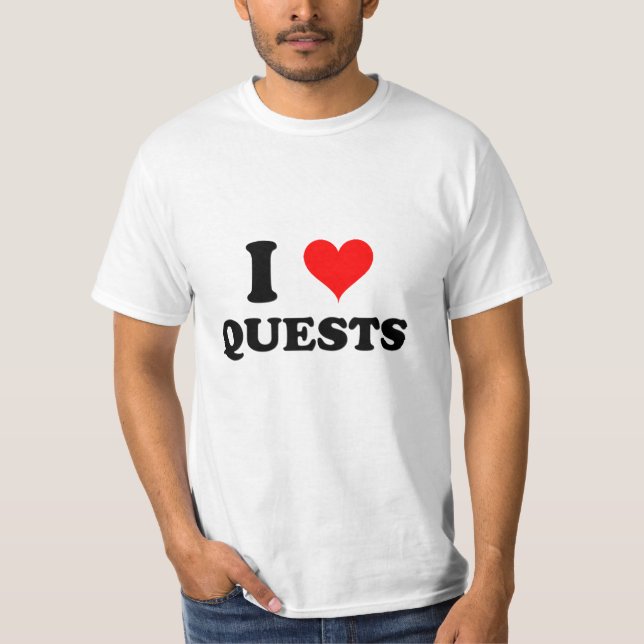 I Liebe-Suchen T-Shirt (Vorderseite)