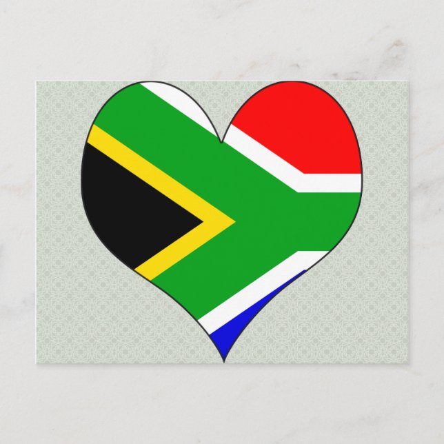I Liebe Südafrika Postkarte (Vorderseite)
