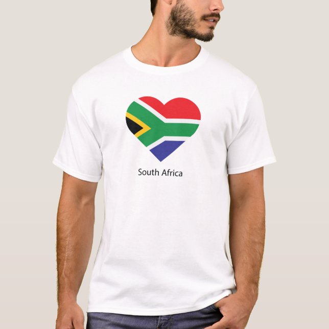 I Liebe Südafrika T-Shirt (Vorderseite)