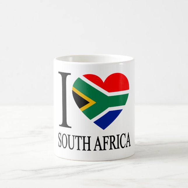 I Liebe Südafrika Tasse (Mittel)