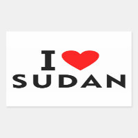 I Liebe Sudan Land wie Herztourismus