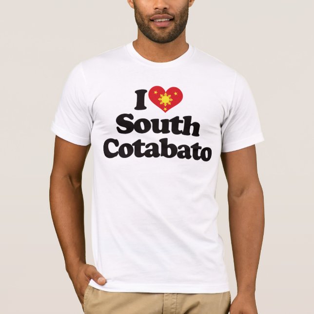 I Liebe Südcotabato T-Shirt (Vorderseite)