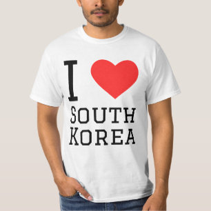 I Liebe Südkorea T-Shirt