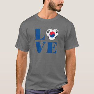 I Liebe Südkorea T-Shirt