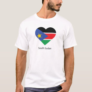 I Liebe Südsudan T-Shirt