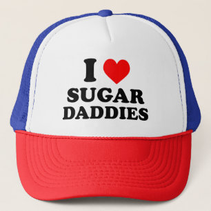 I Liebe Sugar Daddies ich Heart Sugar Daddies Truckerkappe