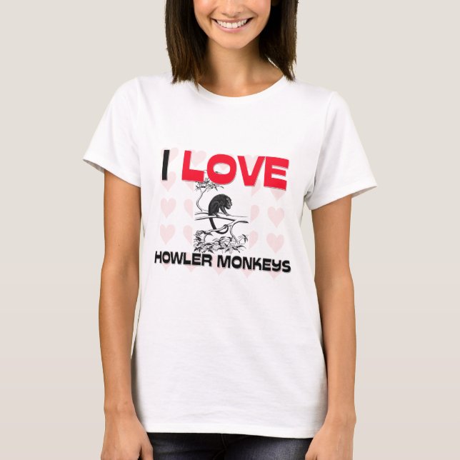I Liebe-Summer-Affen T-Shirt (Vorderseite)