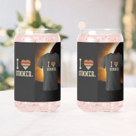 I Liebe Summer Dosenglas