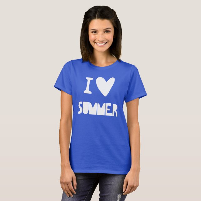 I Liebe Summer T-Shirt (Vorne ganz)