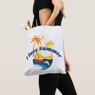 I Liebe Summer Tote Bag