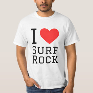 I Liebe Surf Rock T-Shirt